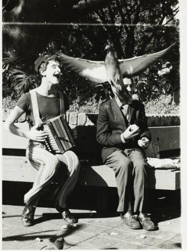 untitled (accordian player), London