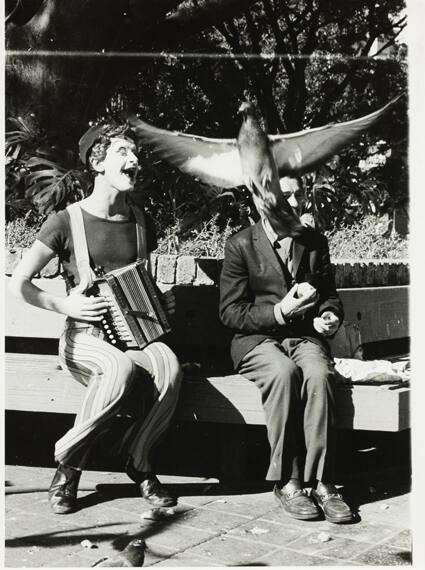 untitled (accordian player), London