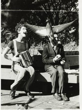 untitled (accordian player), London