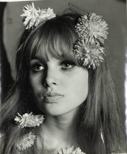 untitled (woman with flower in hair #2)