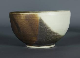 Bowl (White, Green, And Brown)