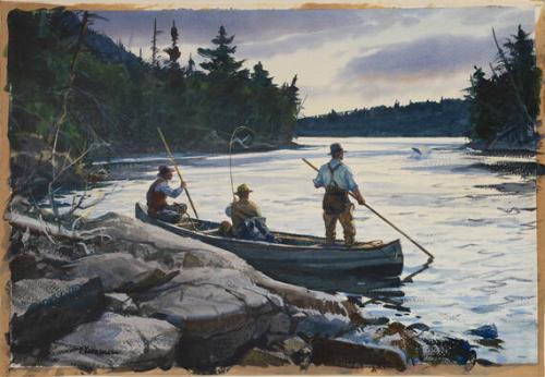 Salmon Fishing on the Gaspe