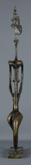 untitled (Figure with mass on head)