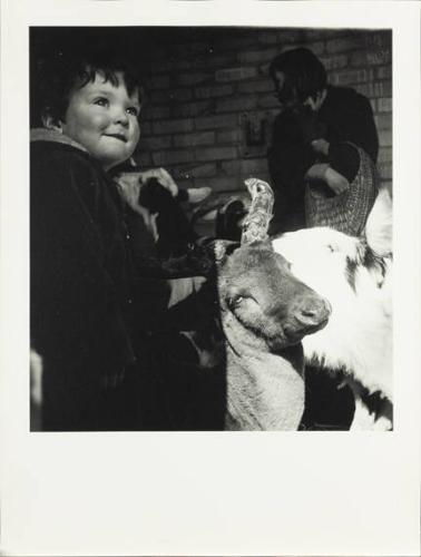 Child With Goat Cheese Seller, Paris
