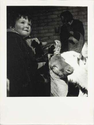 Child With Goat Cheese Seller, Paris