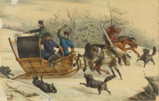 Winter Troika Attacked by Wolves