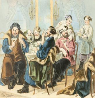 Merchants in a Tea Room
