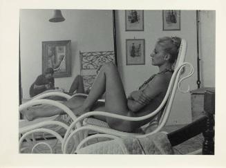 untitled (nude in rocking chair)