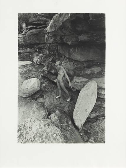untitled (nude on rocks)