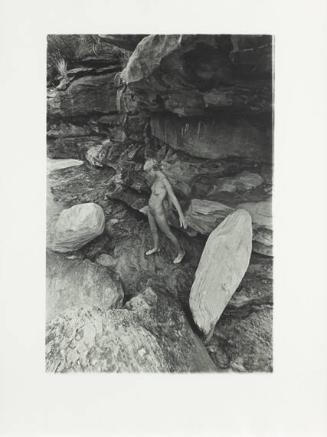 untitled (nude on rocks)