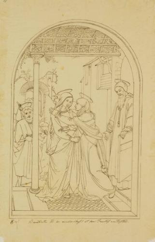 Small-medium sized cartoon after Italian Renaissance paintings