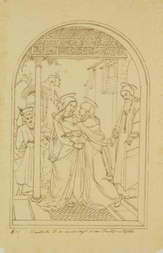 Small-medium sized cartoon after Italian Renaissance paintings