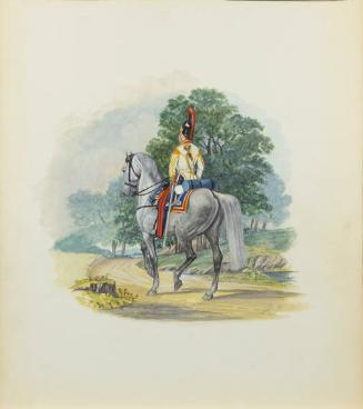 untitled (Figure on horseback)