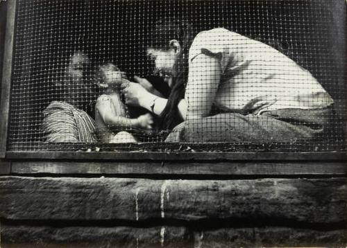 East Harlem (two women with child behind bars)