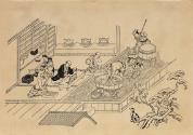 In the Kitchen (from the series Scenes at Yoshiwara)