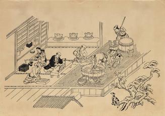 In the Kitchen (from the series Scenes at Yoshiwara)