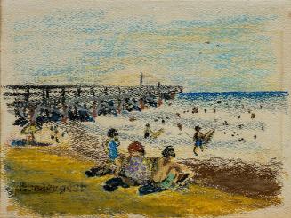 Untitled (beach scene)