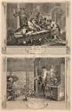 Plates 3 & 4 from Industry and Idleness