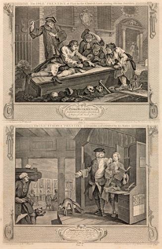 Plates 3 & 4 from Industry and Idleness