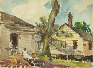 Negro Settlement, East of Savannah, Brewton's Hall