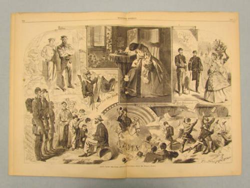 News from the War (from Harper's Weekly)