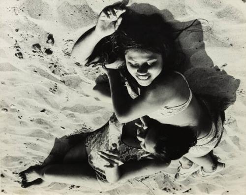 Coney Island (two women laying on the beach)
