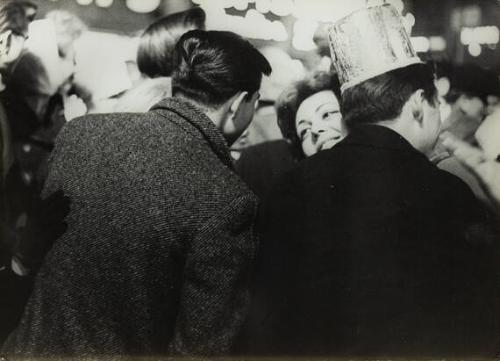 Times Square, New York City, New Years Night (celebration, party hat)