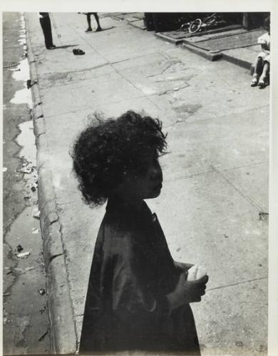 untitled (Haiti, child on sidewallk)