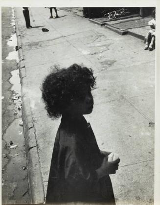 untitled (Haiti, child on sidewallk)
