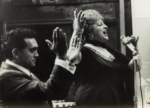 untitled (singing into microphone)