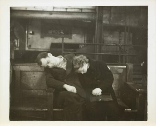 Subway (Couple sleeping)