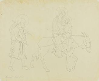 Small-medium sized cartoon after Italian Renaissance paintings
