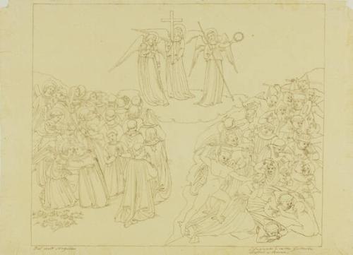 Small-medium sized cartoon after Italian Renaissance paintings