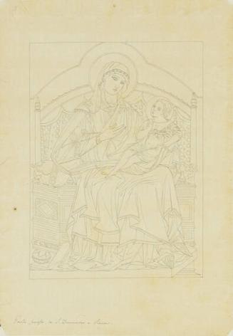 Small-medium sized cartoon after Italian Renaissance paintings
