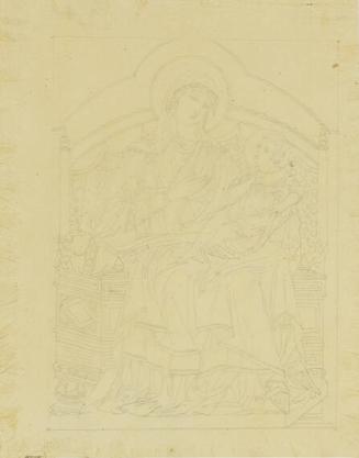Small-medium sized cartoon after Italian Renaissance paintings