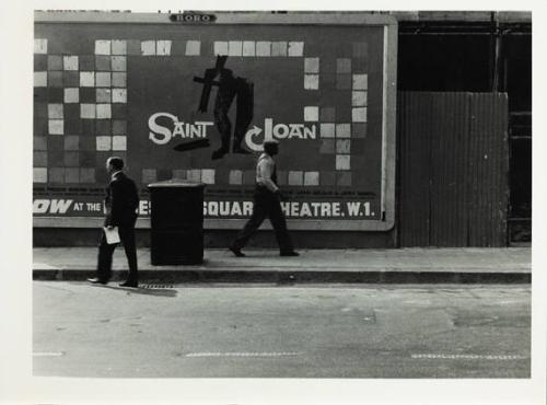 London, Saint Joan Poster
