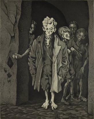After We Had Cleared The Krauts Out Of San Vittore, Half-Starved Children, Who Had Been Hiding For Weeks In Cellars, Appeared In The Doorways, Begging For Food.