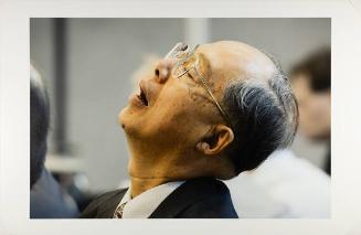 Unidentified conference participant, from the When it Changed series, 2005 (negatives), printed 2021