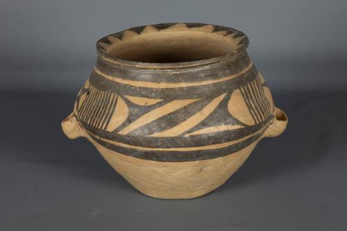 Pottery Jar with Handles