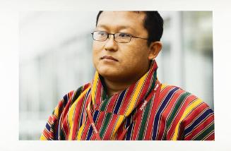 Jigme, Program Officer, National Environment Commission, Bhutan, from the When it Changed series, 2005 (negatives), printed 2021