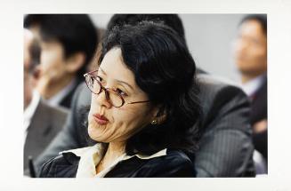 Dr. Kaoru Kikuyama, Director, Japan Atomic Industrial Forum, Inc., Japan, from the When it Changed series, 2005 (negatives), printed 2021