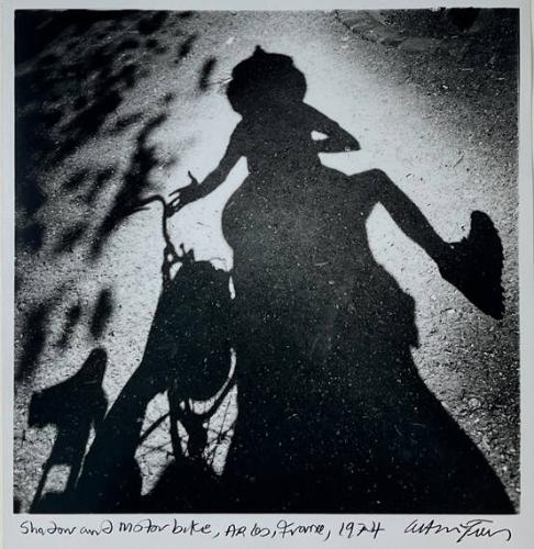Shadow and Motor Bike, Arles, France
