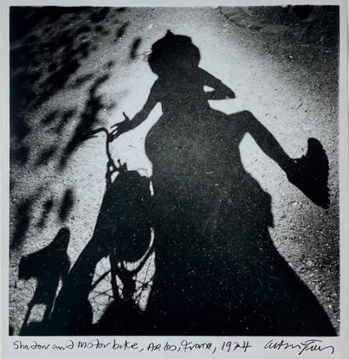 Shadow and Motor Bike, Arles, France
