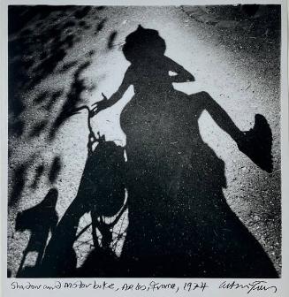 Shadow and Motor Bike, Arles, France
