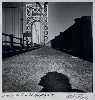 Shadow on GW Bridge, NY
