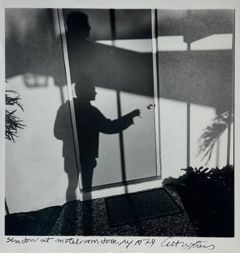 Shadow at Motel Room Door, NY
