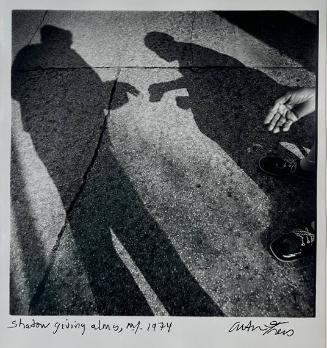 Shadow Giving Alms, NY
