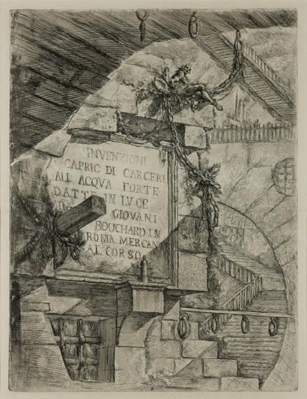 Title Page: Fanciful Images Of Prisons (1St State)
