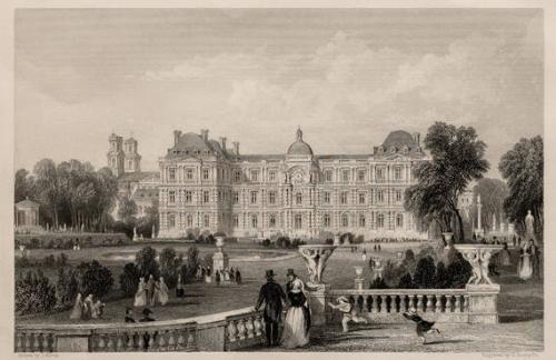 Garden Front of the Luxembourg, Paris