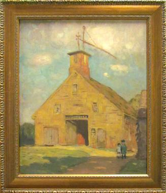 untitled (Barn with weathervane)